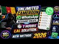🔥Unlimited WhatsApp Account Create Bangla Tutorial | Virtual Number Trick 2026 #whatsapp2026 #crypto