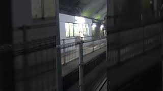 トンネル秘境駅！上越線の土合駅の現行下りホームから旧ホームにある待合室やトイレを見る