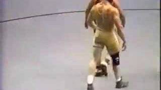2000 NCAA: Brock Lesnar (Minn) vs Wes Hand (Iowa) Pt 2