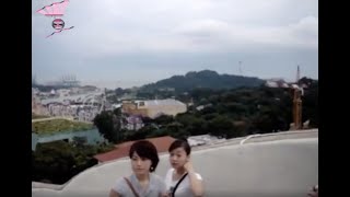 Singapore Sentosa Merlion Hilltop Scenery | 花园城市新加坡圣淘沙鱼尾狮山顶风光