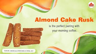 Almond Cake Rusk is the perfect pairing with your morning coffee | India At Home