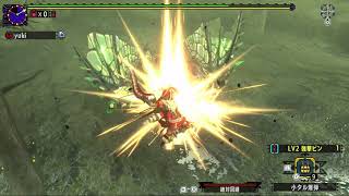 【MHXX switch】G3 ライゼクス エリアル弓 「電竜流　狩人道場」