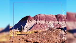 石化森林国家公园   彩色沙漠  Painted Land  In Petrified Forest National Park