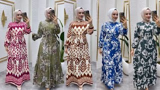 فساتين العيد 2025 🧨💥للمحجبات اجمل واشيك دريسات محجبات 2025 🦋 trending dress for girls 2025