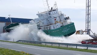 💦 VANDAAG VEEL BELANGSTELLENDEN VOOR DE #TEWATERLATING VAN 'ARKLOW GUARD' BIJ FERUS SMIT - #2851NL