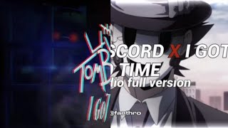 I got no time x my ordinary life slowed reverb & Discord x toxic x I got no time (mashup)