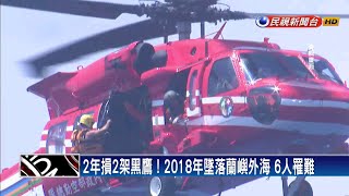 2年損2架黑鷹！2018年墜落蘭嶼外海 6人罹難－民視新聞