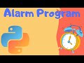 alarm clock using python