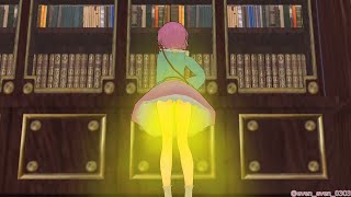 【MMD Girl Fart】さとり様の爆音おなら