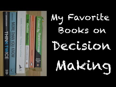 My Favourite Books on Decision Making My Favourite Books on Decision Making