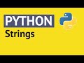 How to Use Strings in Python - Python Tutorial for Beginners | Advanced full course