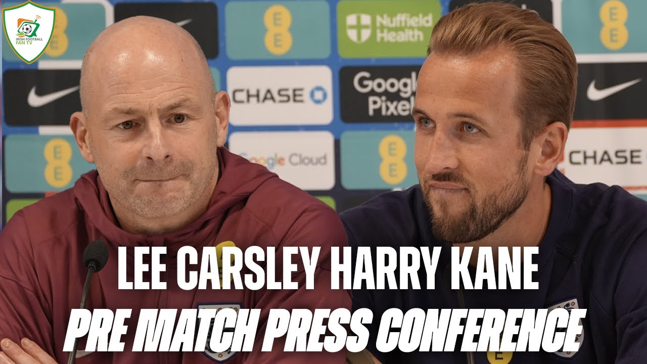 Lee Carsley & Harry Kane | Ireland Vs England: New Era & Rivalries ...