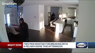 Pelham police searching for two men for breaking into home