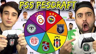 PS5 DE İLK SÜPER LİG ÇARKIFELEK PESDRAFT ! PES 2021 EMİRMAN