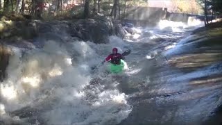 Kayaking video of Otter Creek in New York