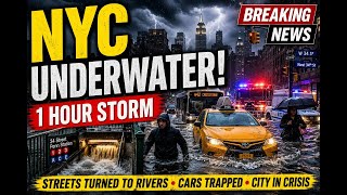 One-Hour Storm Leaves NYC Underwater