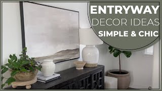 Simple Entryway Decorating Ideas 2022 || Entryway Home Decor || Small Entryway Decorating Ideas