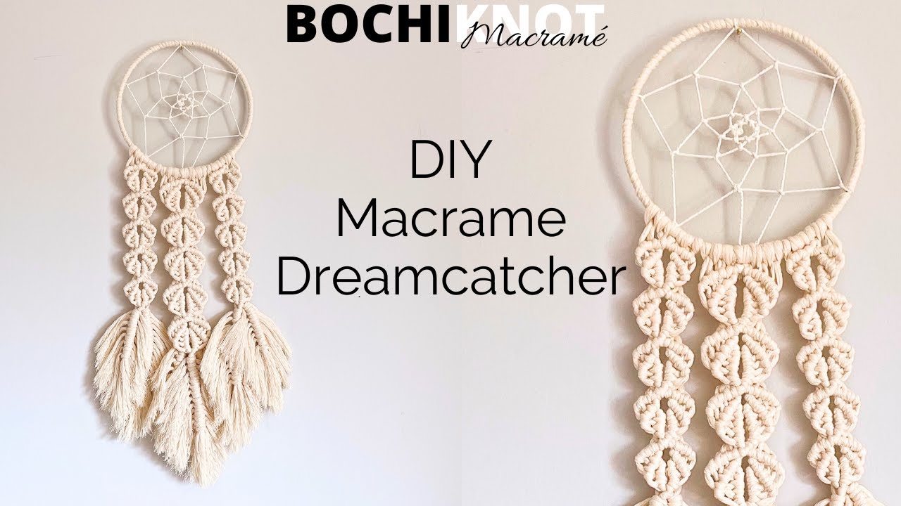 Step-by-Step Guide: DIY Macrame Dreamcatcher Tutorial - YouTube