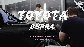 Toyota Supra Transformation with Aisen Carbon Fiber Mods!