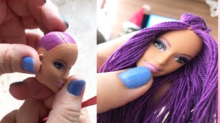 COMO TROCAR O CABELO DA BARBIE