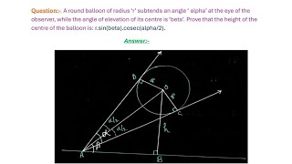 Applications of Trigonometry