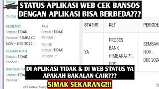 DIAPLIKASI WEB CEK BANSOS DENGAN APLIKASI CEK BANSOS PLAY STORE BERBEDA HASILNYA SIMAK SEKARANG