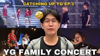 YG FAMILY 'GO AWAY' , 'GANGNAM STYLE' ,'FANTASTIC BABY' LIVE PERFORMANCES REACTION [CUYG EP.1]