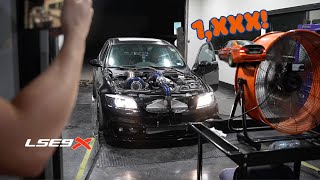 LS Swap BMW hits the Dyno