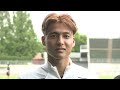 オランダ1部・necの佐野航大選手がサッカー教室で全力プレー！「サッカーめっちゃうまい」　岡山市