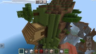 making house on downhill in minecraft #shorts
