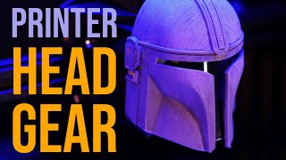 Creality Ender 3 V2 - Awesome 3D Printer Head Gear Mando Helm Mod