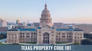 1-17-23 Texas Property Code 101
