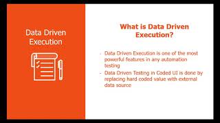 Data Driven Execution with Visual Studio 2017