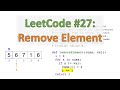 LeetCode 27: Remove Element