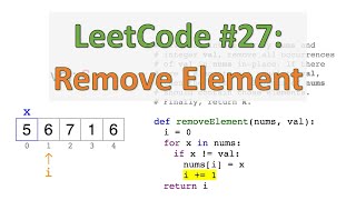 LeetCode 27: Remove Element