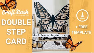 WOW! Double Step Card Tutorial + FREE Template!