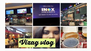 Cmr central/ Burger King/INOX/ vizag/evening vlog/ midweek getaway/