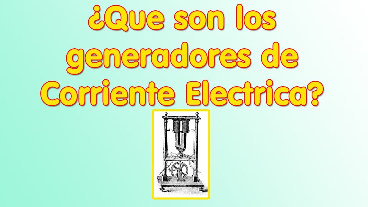 Como Funciona Un GENERADOR ELECTRICO 🧨 Como Se Genera La Electricidad ...