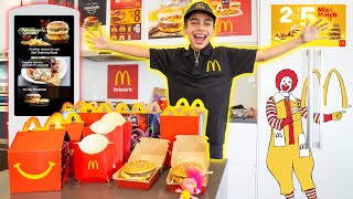 We OPENED Our Own McDONALD'S At HOME!! | The Royalty Family