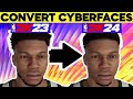 HOW TO CONVERT NBA 2K24 CYBERFACES FOR NBA 2K23 | TUTORIAL