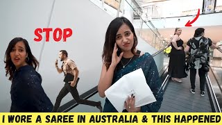 Wearing a SARI in Australia *they made fun of me* 😱 Embarrassed 😞