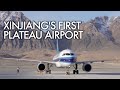 At an altitude of 3,258.4M, China's Xinjiang opens westernmost plateau airport