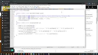 Java Programming 1 - Chapter 4 Exercise 5 Solution Overview - Spring 2022