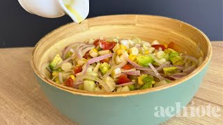 I'm obsessed with this HEART OF PALM SALAD | Such an easy and delicious recipe that you must try