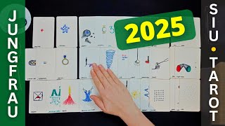 JUNGFRAU ♍ GROSSE JAHRESLEGUNG 2025 👁️‍🗨️ • DAS sollst du erfahren!!! • 🧿