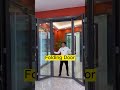 aluminum folding door high quality thermal break aluminum folding door