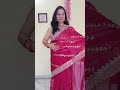 meesho wedding special saree haul... viral jimmy choo saree haul.. saree meesho fashion