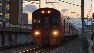 普通 原田行(149M) 813系1100番台＋817系3000番台＋813系200番台[R239](9両編成)