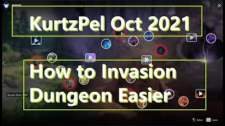 KurtzPel Oct 2021 - DAY02 - Clear Invasion Dungeon Easier -