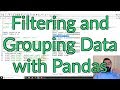 Filtering and Grouping DataFrame Features in Pandas